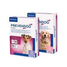 Virbac PREVENDOG → Collare Antiparassitario per CANI Fino e Oltre 25 Kg 