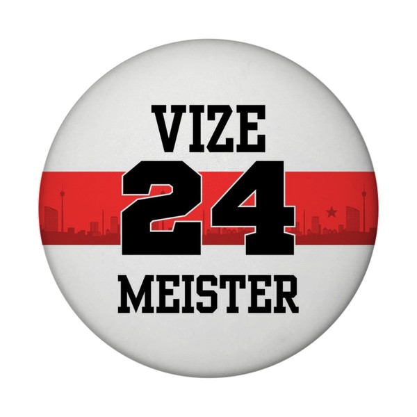 Stuttgart Brustring Magnet Mit FlaschenöFfner Rund Mit Spruch Vizemeister 2024-image
