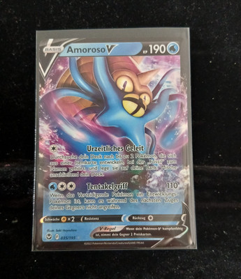 Pokémon TCG Amoroso V 035/195 Verlorener Ursprung Holo DE KP 190 2022