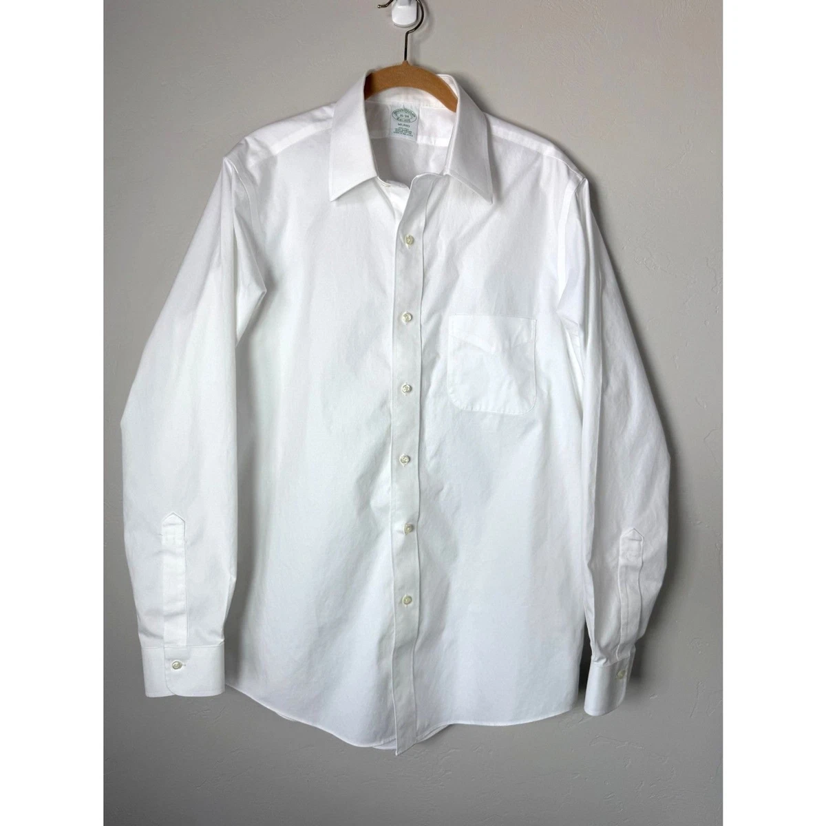 Brooks Brothers White Dress Shirts for Men for sale | eBay