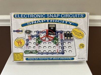 Snap Circuits Snaptricity Electronics Exploration Kit STEM Building SCBE-75