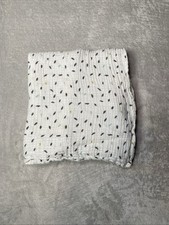 Aden  Anais Swaddle Baby Blankets White Muslin Black Gray Yellow Blue Confetti