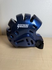 ProForce Lightning Martial Arts Sparring Headgear Blue Medium Taekwondo Karate