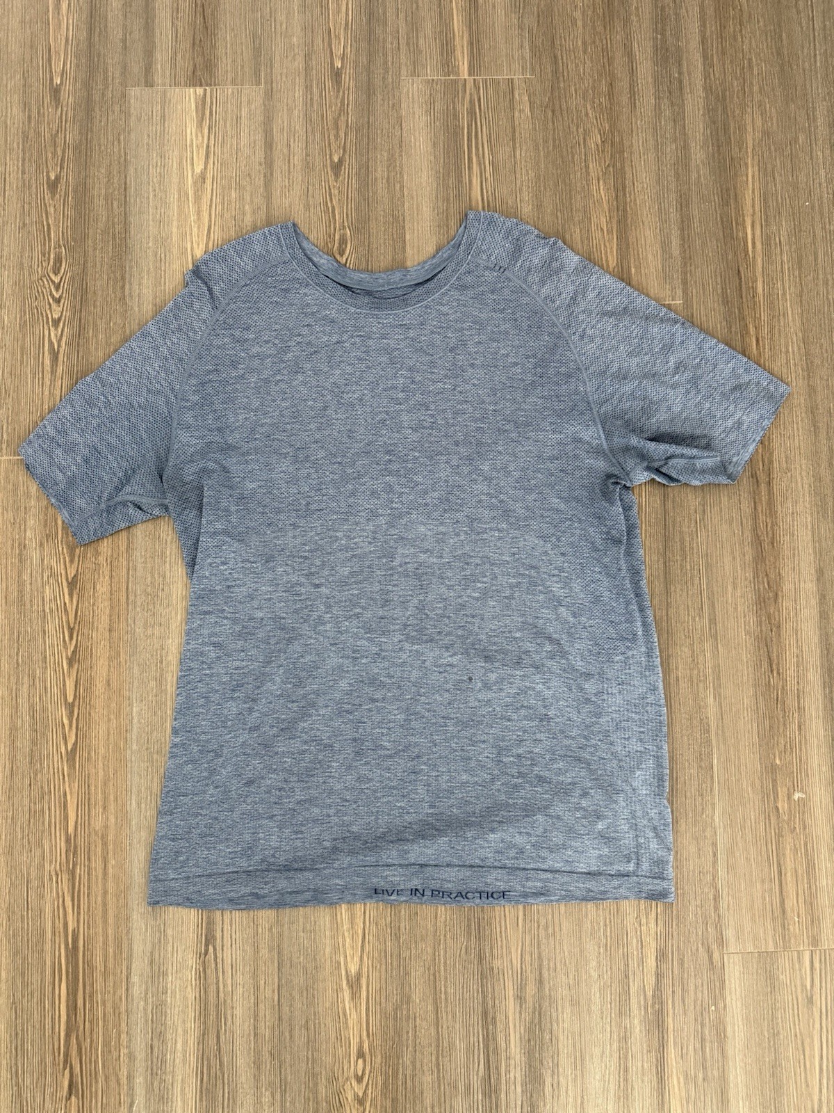 Lululemon Men's Metal Vent Tech T-Shirt Blue, Short Sleeve, Size L