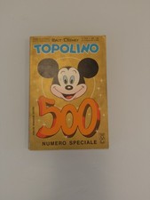 Fumetto Topolino libretto vintage n° 500 ( leggere descrizione)