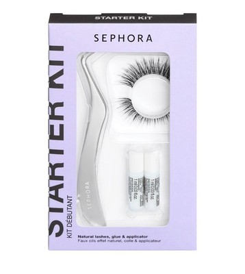 SEPHORA Essentials Lashes Starter Kit With Applicator And Glue Free Shipping