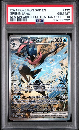 Greninja ex graded PSA 10 for sale on eBay