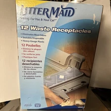 Litter-Maid Waste Receptacles LMR200 Auto Self Cleaning Litter Box 12 Count NEW