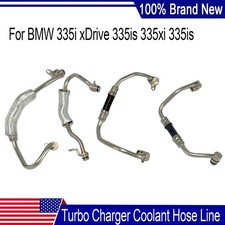 New Turbo Charger Coolant Hose Line Set For Bmw 335i Xdrive 335is 335xi 335is