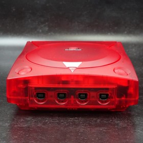 SEGA Dreamcast VA1 Console Translucent Red Shell USB-PD Power Supply MOD NTSC-J