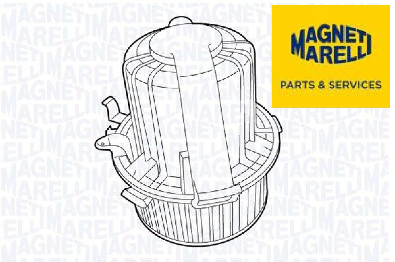 MAGNETI MARELLI 069412710010 Innenraumgebläse Gebläsemotor Gebläse