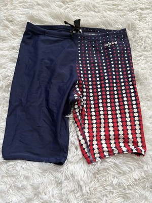 Sporti Men s 30 Molecule USA Jammer Swim Bottoms. Nice Pair