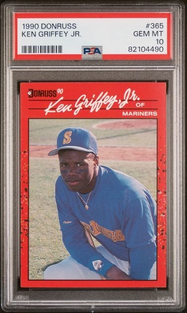 1990 Donruss - Ken Griffey Jr #365 PSA 10