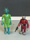 1977 Vintage Kenner Star Wars Snaggletooth & Greedo Cantina Action Figure Lot
