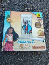 Disney Moana 2 Swim Raft 41 Inch Kids Inflatable Pool Float-Summer Toy