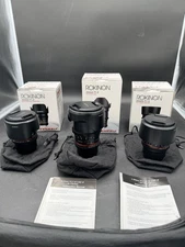 Rokinon Cine DS T1.5 Cine Lens Kit for Canon EF 35mm, 50mm, 85mm Very Light Use