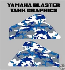 Yamaha Blaster Camo Gas Tank Graphics decals sticker gastank plastics camouflage