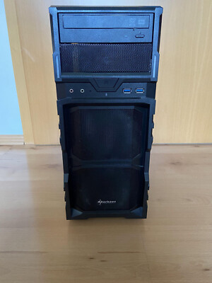 Sharkoon Gaming PC GeForce GTX 1050Ti,16 GB Ram