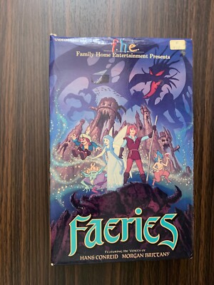 ディープ・フィアー　VHS　字幕版 Rare Vintage 1981 1985 FHE Faeries VHS Tape Fantasy Movie Cartoon