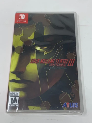 Shin Megami Tensei III: Nocturne HD Remaster - Nintendo Switch (BRAND NEW)