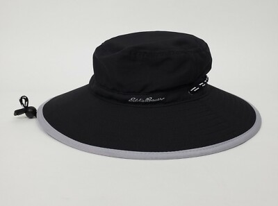Eddie Bauer Black Gray Boonie Bucket 