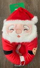 SQUISHMALLOWS new Santa Claus Slippers Little Kids Size 11/12 Christmas NWT