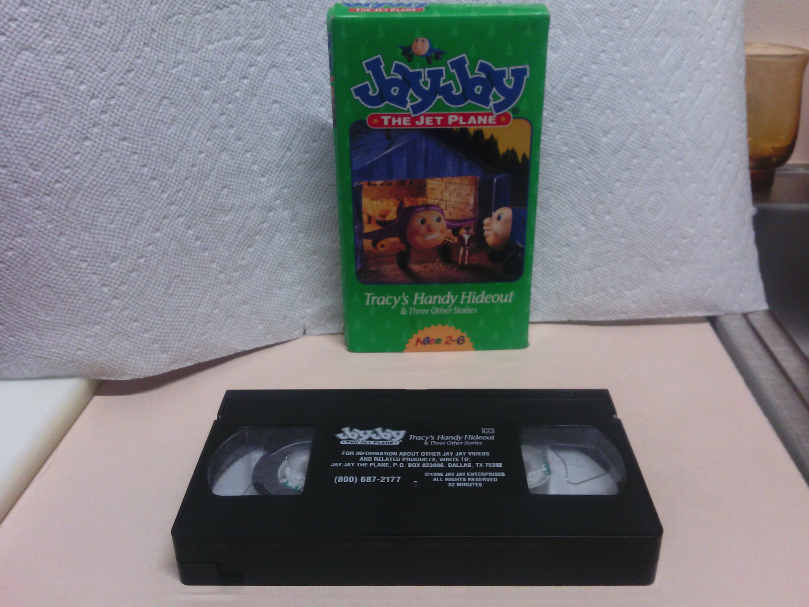 Jay Jay the Jet Plane Tracy's Handy Hideout 1996 VHS AS IS (Please Read