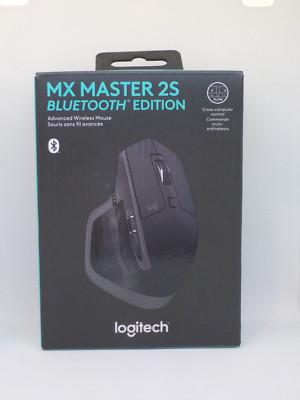 New Logitech MX Master 2S Wireless Mouse, Multi-Device, Bluetooth or 2.4GHz