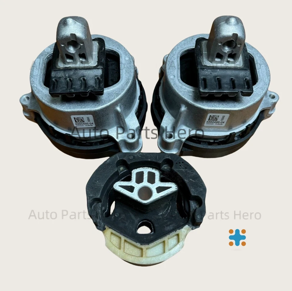 OEM NUEVO A par de soportes de motor para BMW G01 G02 G30 X3 X4 530i 2.0T 2016-2024 Foto 2 de 4