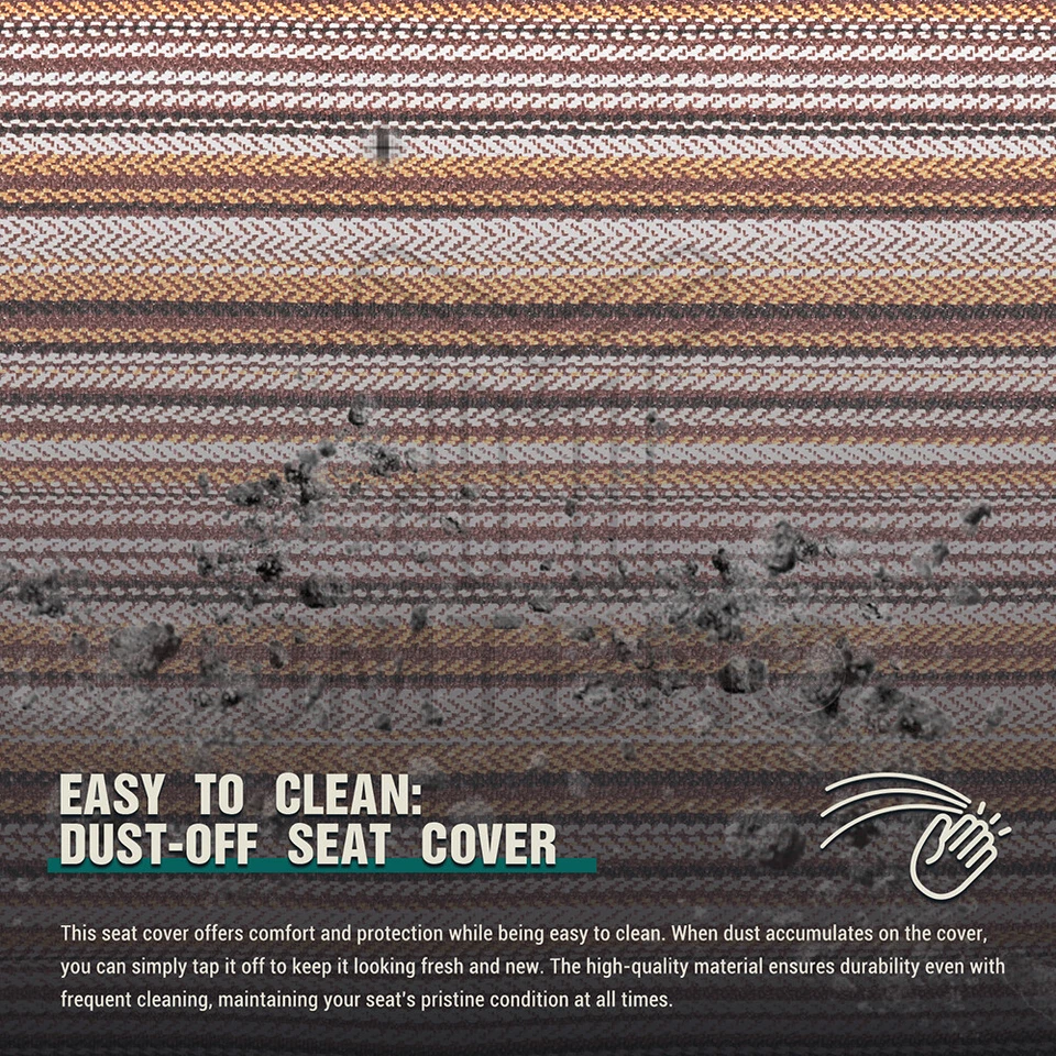 Cubierta de asiento con manta de sillín de banco para camioneta Chevrolet C K 10 20 61-1987 Foto 4 de 4