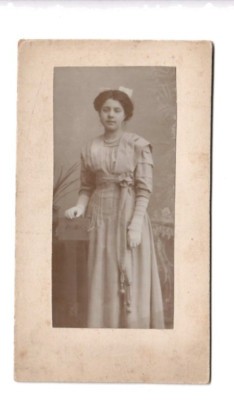 19089 - CDV * Young Lady * Ben. C. Döringer 1910 * dedication