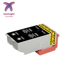 2 Black Ink Cartridge Fits For Epson XP-530 XP-540 XP-630 XP-635 XP-640 XP-645