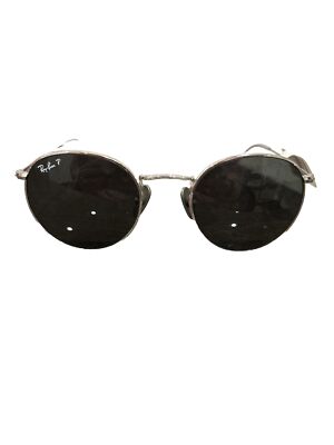 Ray-Ban TITANIUM Sunglasses RB 8247 ROUND 920948 Silver w