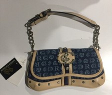 Nwt Rocawear Purse/clutch, Removable Strap, Rhinestone Rw Logo