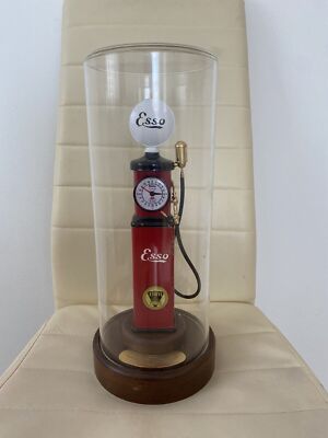 Vintage Humble Esso Exxon Gas Pump  1988 100,000 Gallon Club Exxon Rare