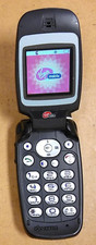 Kyocera Oystr KX9 / Oyster KX9D - White  Virgin Mobile  Rare Flip Phone