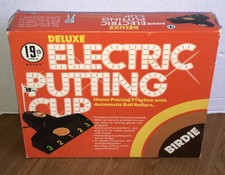 Vintage 19th Hole Birdie Electric Golf Putting Cup Model 1903 Made In USA In Box