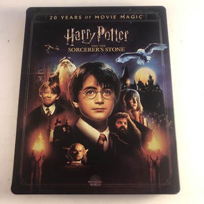 Harry Potter & The Philosopher s Stone 20th Anniversary 4K Ultra HD Steelbook
