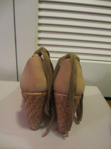 ZEPPE DONNA NINE WEST LT PELLE PESCA E MATERIALE TAGLIA 9 1/2 - Foto 4 di 4