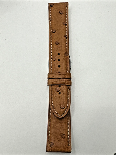 Bracelet De Montre Jaeger-LeCoultre En Autruche - Neuf Avec étiquettes - Pour Montre De Luxe