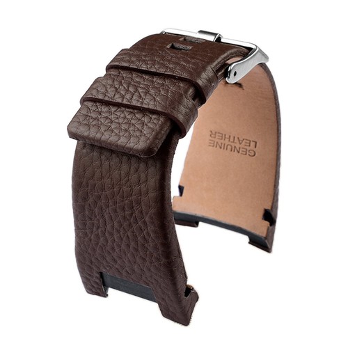 New 32MM Notched Leather Strap For Diesel DZ1216 DZ4287 DZ4246 Watch Strap - Picture 13 of 13