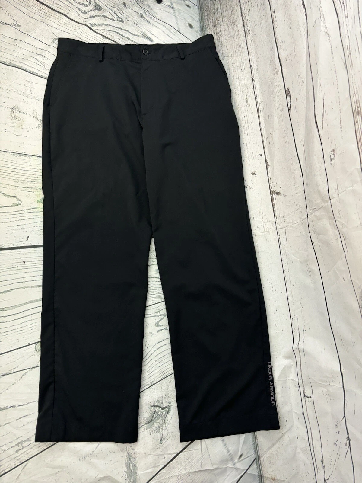 Under Armour Performance 36 X 30 Black Performance Tech Wicking Golf Pant 205381