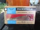 NOS Marx Toys Hand saw Pocketools Pocket Tools USA New York Toy