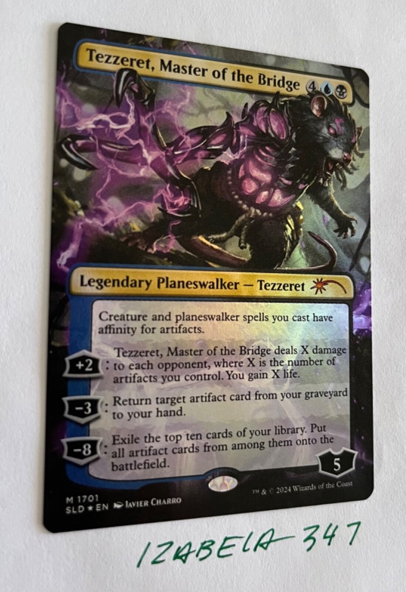 MTG Tezzeret, Master of the Bridge - RAINBOW FOIL - Secret Lair