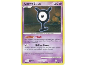 Unown Y 81/146 D&P Legends Awakened Uncommon PERFECT MINT Pokemon