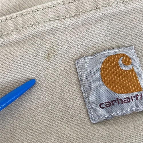 Pantalones Cortos de Trabajo Carhartt Resistentes Flexibles Para Hombre 42 Calce Relajado Lona Tostado Informal Bolsillos - Imagen 4 de 15