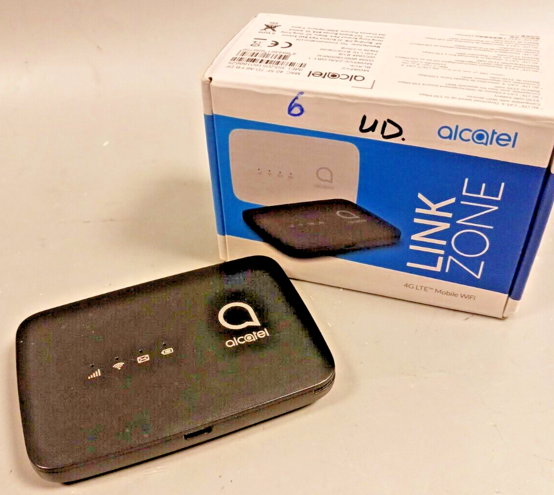 Alcatel Link Zone 4G LTE Mobile WiFi MW40V 4G CAT4 150Mbps eBay