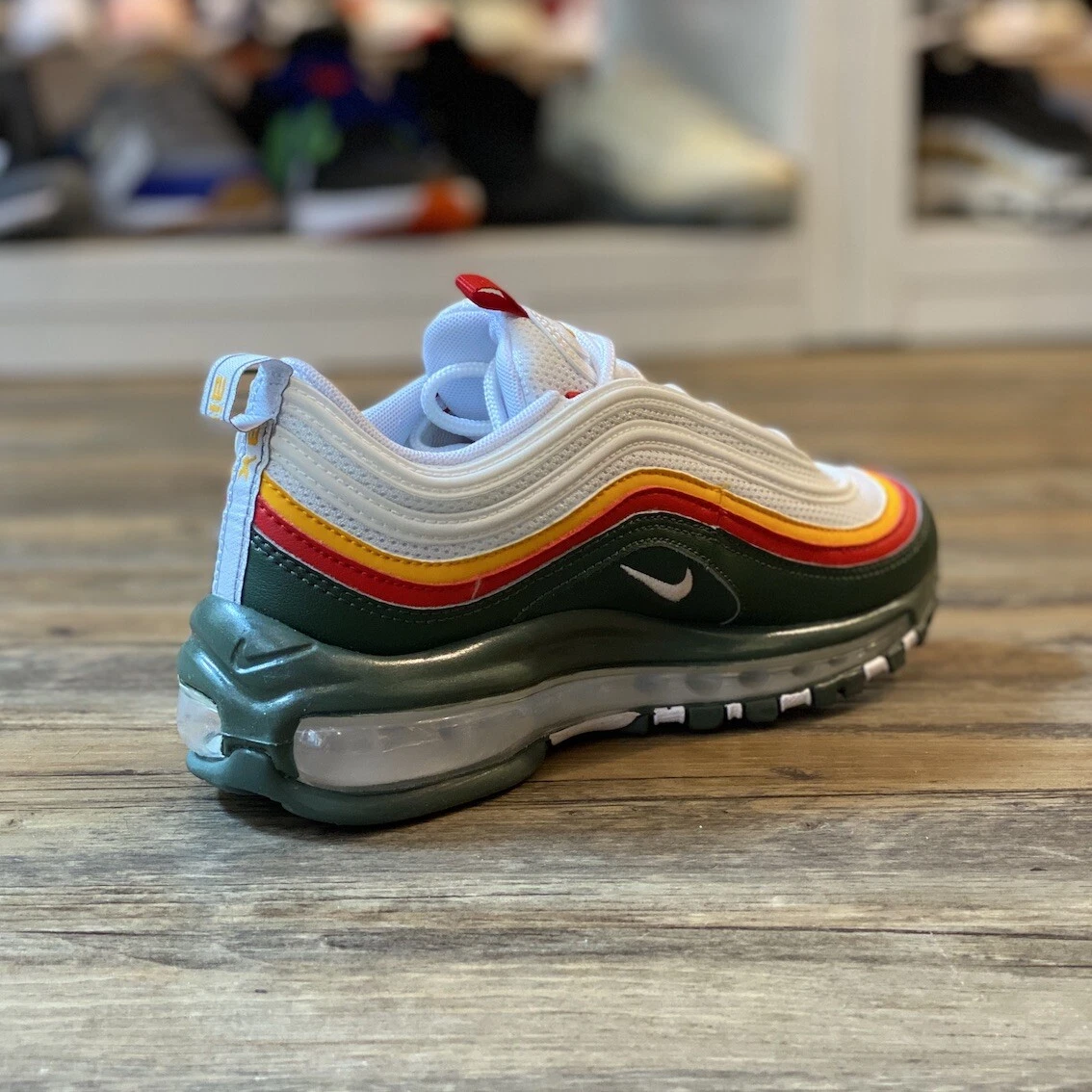 Omleiding opvolger Aanpassing Nike Air Max 97 Ratatouille Gr.37,5 weiß grün CK0224 100 Sneaker Schuhe Damen | eBay Omleiding opvolger Aanpassing Nike Air Max 97 Ratatouille Gr.37,5 weiß grün CK0224 100 Sneaker Schuhe Damen | eBay
