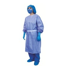 Medline Disposable Protective Procedure Chemo Gowns Chemotherapy XL Pack of 50