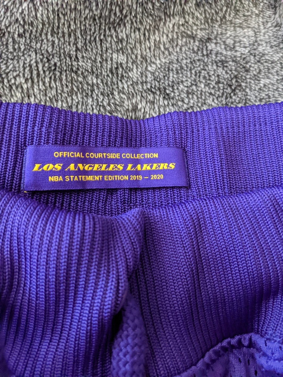 Los Angeles Lakers Nike 2019/20 Statement Edition Swingman Shorts